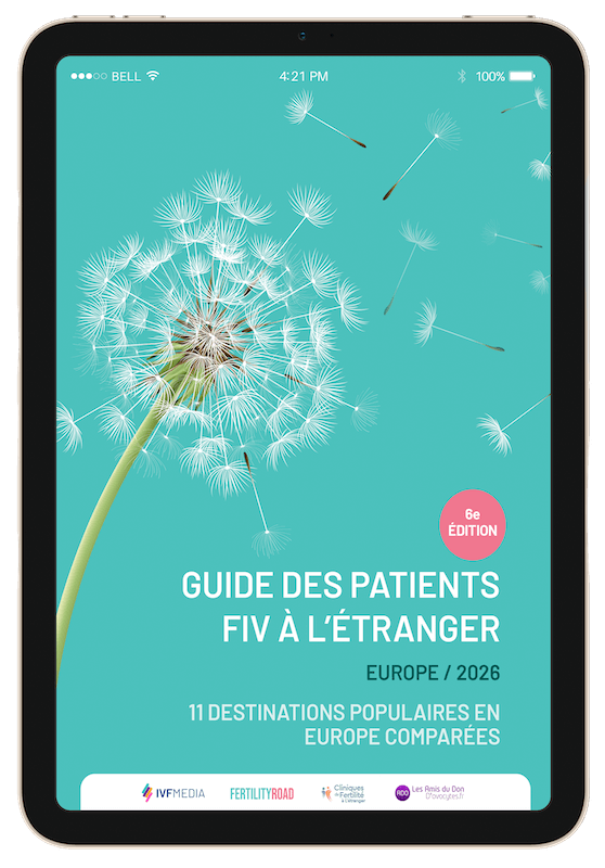 Couverture du guide patient sur la FIV à l’étranger
